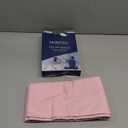 Pillow Cases, King Size Cotton Percale Weave Pillowcases, Pre-Shrunk Breathable and Hypoallergenic Pillowcases, Set of 2 (2 Piece King 20 Inch x 40 Inch, Dark Pink)