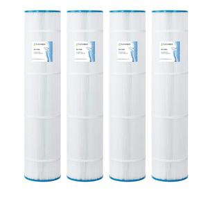 SV-7495 Swimming Pool and Spa Replacement Filter Cartridge Replaces for Unicel-7495 125Sq.ft Filbur FC-1296 PA126 Hayward SwimClear C5020,5000, CX1260RE 71253 4 Pack