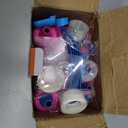 Electric Balloon Pump, Portable 2 Modes Balloon Blower Machine with 14 Balloon Arch Kits, Air Pump for Balloon, Balloon Inflator for Party Decoration (Rose red)