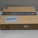 EWEADN GX710S Backlit Computer Keyboards, Wired USB Keyboard with White Backlit, Metal Panel, Plug and Play, Pudding Keycaps Full Size Quite Computer Keyboard for Win/PC/Laptop-Pink