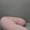 Momcozy Pregnancy Pillows for Sleeping, U Shaped Full Body Maternity Pillow for Side Sleeping - Support for Back, Legs, Belly, HIPS, 57 Inch, Pink