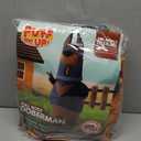 Spooktacular Creations Halloween Inflatable Costume, Full Body Dog Blow Up Outfit, Inflatable Suit for Themed Cosplay Parties (X-Large(75In))