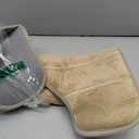 Yimobra Memory Foam Bath Mat, Super Soft Absorbent Bathroom Rug Non Slip, Quick Dry, Machine Washable Floor Carpet for Tub Shower, Home Decor Accessories, 24x17, Pale Khaki