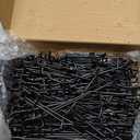 INCLY 120 Pack Black Pegboard Hooks, 4/6/8 Inch Peg Board Shelving Hooks Accessories, Peg Board Tool Hangers Fit for 1/8“ and 1/4" Pegboard Hanging Tools for Garage, Craft Room, Kitchen, Store