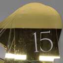 ZICOTO Beautiful Gold Wedding Table Numbers with Stands - Elegant Double Sided 5x7 inch Acrylic Signs Numbered 1-15 - The Perfect Decor for Your Wedding Reception Or Events