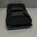 YUDODO Large Dog Car Seat for Center Console (Width9in) Fits 0-18lbs, Anti-Slip Puppy Cat Travel Portable Booster Seat, Portable Pet Car Bed Carseat Dual Front & Rear Pillow Black