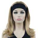 Lydell Long Straight Wave Headband Synthetic Wigs (24B Light Butterscotch)