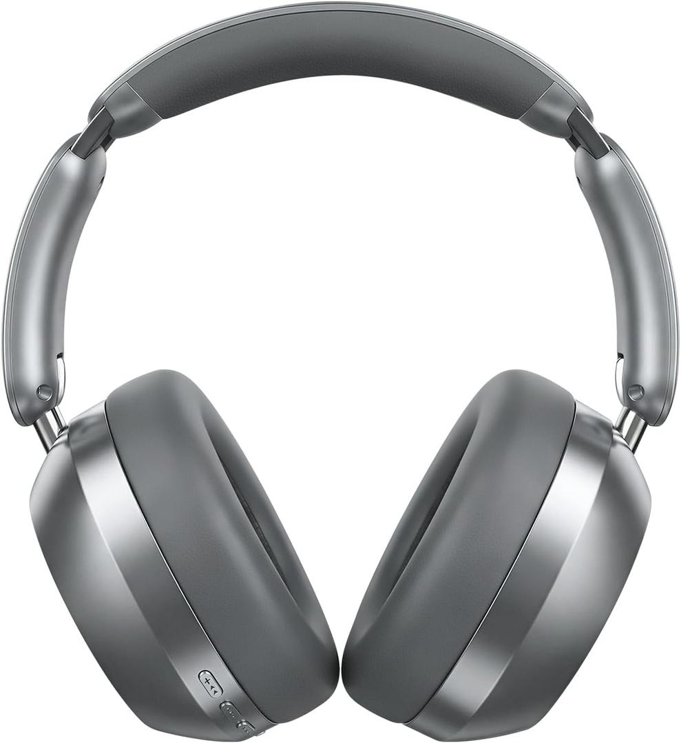 Wentronic Y04 Wireless Bluetooth Over-Ear Headphones – Immerse in Every Beat with Active Noise Cancelling & Hi-Res Sound, 48H Playtime, Soft Ear Cushion for All-Day Comfort, Grey
