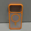 TORRAS Stronger Magnetic & Shockproof for iPhone 17 Pro Max Case, Fit for MagSafe, Military Grade Drop Protection, Camera Control, DIY Button, Slim for iPhone 17 Pro Max Case Translucent Cosmic Orange
