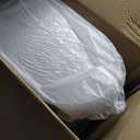 simplehuman 45 Liter / 12 Gallon Slim Hands-Free Kitchen Step Trash Can, Brushed with Plastic Lid