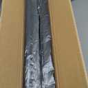 Allpop TV Tray Table - Adjustable TV Dinner Tray for Eating, Folding Laptop Table with 6 Heights & 3 Tilt Angles, Cup Holder on Couch & Bed, Black