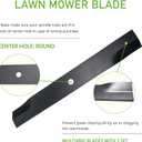 115-5059-03 Mower Blades for 50'' Cut Toro TimeCutter Z Series Mowers Replaces OEM no. 110-6837-03 112-9759-03
