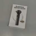 Electric Blackhead Remover Vacuum with Heating, 3 Suction Levels 5 Probes Pore Extractor Kit, Rechargeable Deep Pore Cleansing Tool for Women & Men (Black)