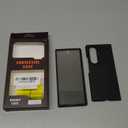 Maxdara for Z Fold 7 Case with Privacy Screen Protector, Galaxy Z Fold 7 Thin Case Support Wireless Charging Hard PC Shockproof Protective Phone Cover (Black)