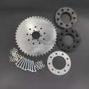 Sprocket and Clamp Assembly 44 Teeth 6&9 Holes Sprocket & Sprocket Installation Set-66cc/80cc Gas Motor Engine Kit