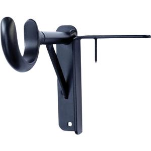 Spark Innovators Black Tap Bracket by Hang Hero - Easy Install No Drill Curtain Rod Brackets - As Seen on TV - Set of 2