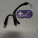 CRKD ATOM - Collectible Keychain Controller for Nintendo Switch, PC, Mac, Mobile and Smart TV (Retro Purple)
