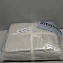 JIYUAN 100% Washed Cotton Duvet Cover Set 3 Pieces King, 1 Duvet Cover 104x90 Inches(Comforter Not Included) and 2 Pillowcases,Linen Feel Bedding Set Comfy and Breathable, Heathered Cream Grey