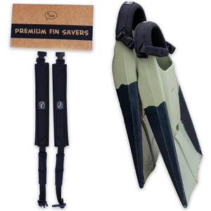 Ho Stevie! Premium Fin Savers - Extra Comfy Padding - No Lost Swim Fins While Bodysurfing or Bodyboarding
