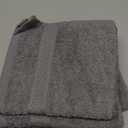 Infinitee Xclusives Luxury Wash Cloths for Showering [13x13]  100% Cotton Washcloths [Pack of 4], Soft and Absorbent Face Towels for Bathroom Wash Clothes, Gym, and Spa (Charming Grey)