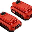 Replacement Battery for Craftsman 20V V20 CMCB204 CMCB202 (2 * CMCB202 Battery)