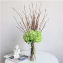 5PCS Artificial Lifelike Curly Willow Branches Decorative Dried Birch Twigs 25.9 Inch Fake Bendable Sticks Stems for Craft Vases Home Wedding Decor