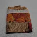 Funnytree 8X6FT Fall Backdrop Autumn Pumpkin Harvest Thanksgiving Hay Maple Leaves Background Baby Shower Birthday Party Decor Portrait Studio Photobooth Photography Props Gift Supplies