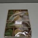 12 Pcs Velvet Christmas Balls Flocked Christmas Tree Hanging Ornaments Shatterproof Plastic Hanging Balls Decorations for Xmas Tree Party Home Holiday Decor (Brown, Green, Beige, 2.36 inch)