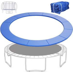 Trampoline Spring Cover, 14 FT Trampoline Pad Replacement, Waterproof & UV-Resistant Safety Pad with Durable Foam Padding for Outdoor Use