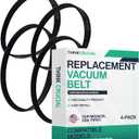 Crucial Vacuum Replacement Vacuum Belt Compatible with Kenmore Part 20-5218 (205218), 5218, 5-PH-282, CB3, KC28SBZTZ000, & PH5, Powermate Models Bulk (3 Pack)