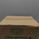 Black Flush Mount Ceiling Light Fixtures, 2-Light Ceiling Mount for Farmhouse with Seeded Glass Lampshade, Industrial Flush Mount Light Fixture Farmhouse for Hallway, Kitchen, Entryway and Foyer