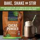 Organic Cacao Powder, Unsweetened, 1 lb (454 g)  Rich Dark Chocolate Flavor, Perfect for Baking, Smoothies & Hot Chocolate  Vegan, Keto, Paleo, Non-GMO & Gluten-Free Cocoa Powder (1 Pound (Pack of 1))