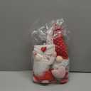 Vintend 2Pcs Valentines Day Gnomes Decorations, Handmade Valentine Gnome Decor Mr & Mrs Swedish Tomte Stuffed Gnomes Plush Doll Knomes Ornaments for Girlfriend Wife Women Girl Home Table Shelf