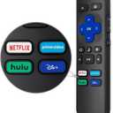 Replacement Remote Control Only for All Roku TV, Compatible for TCL Roku/Hisense Roku/Onn Roku Series Smart TVs (Not for Roku Stick and Box)