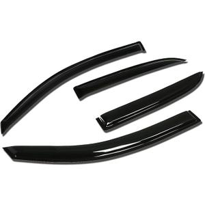 DNA Motoring WVS - 088 4pcs Window Vent

Visor Deflector Rain Guard (Dark Smoke)