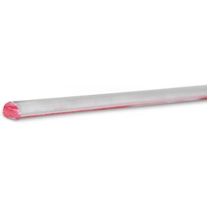 Eatelle 1/2" Wide x 1/4" Clear Acrylic Frameless Shower Dam/Threshold 36 Inch Long Splash Guard Profile Half Round Splash Protection Water Repellent Bath Attachment Semicircular Water Repellent
