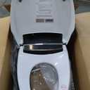 Homary Black Smart Toilet with Built-In Bidet, Auto Open Close, One Piece Bidet Toilet Auto Flush Heated Seat Tankless Toilet LED Display Foot Sensor