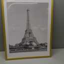 upsimples 18x24 Picture Frame, Display Pictures 16x20 with Mat or 18 x 24 Without, Wall Hanging Poster Frames, Gold, 1 Pack