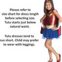 Rubies DC Comics: Wonder Woman Costume Tutu Dress for Kids, Girl's Medium