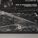 ALLOLO Red Light Therapy for Body, 16.7"*7.9" 660nm & 850nm Infrared Red Light Therapy Belt with Pulse for Back Waist, 3-in-1 LED Bead with Controller Timer, Gift for Women Men