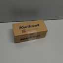 Kwikset Hancock Interior Privacy Door Knob with Lock, Door Handle For Bathroom and Bedroom, Matte Black Keyless Turn Lock Doorknob, with Microban Protection