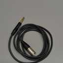 Tisino 1/4" to XLR Cable, 6.35mm TRS to XLR Male Nylon Braid Quarter inch TRS to XLR Male Balanced Interconnect Microphone Cord Patch Cable - 6.6ft