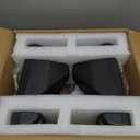 KUAFU Snow Plow Lights Compatible with Truck Pickup Replacement For 64261-4 505K Universal Lamp Headlight Turn Signal 2 Pcs