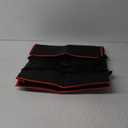 Bodaon Insulated Pizza Delivery Bag, 20" x 20" x 8" Pizza Warmer Bags for Carry Hot, Insulated Food Delivery Bag, Insulated Grocery Bags, Black with Red Edge, 1-Pack