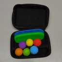 Fidget Toys Silicone Magnetic Balls & Sensory Stones, 8 PCS Stress Relief Sensory Toys for Autism ADHD Anxiety, Office Desk Toys, Stocking Stuffers for Adults Teens