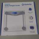 Etekcity Digital Body Weight Bathroom Scale, Large Blue LCD Backlight Display, High Precision Measurements,6mm Tempered Glass, 400 Pounds