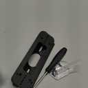 R-ing Doorbell Angle Mount, 30-55 Degrees Adjustable Door Mount for Wired Doorbell Pro/Plus(newest model), Widen Corner View Kit, Left/Right Universal Installation for House(Black)