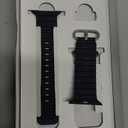 Apple Watch Ultra [GPS + Cellular 49mm] Titanium Case with Midnight Ocean Band, One Size 