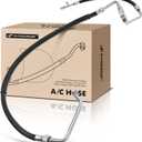 A-Premium A/C Suction Hose & Discharge Line Hose Assembly Compatible with Ford F-150/Bronco 1994-1996, F-250/F-350 1994-1997, 5.0L 5.8L, OHV, Petrol