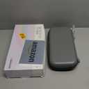 GeekShare Carrying Case Compatible with Switch 2 (2025) 7.9 Inch, Hard-Shell Slim Travel Case with 12 Game Card Slots for Switch 2 Console and Accessories, Gray Cat Ear (Grey)